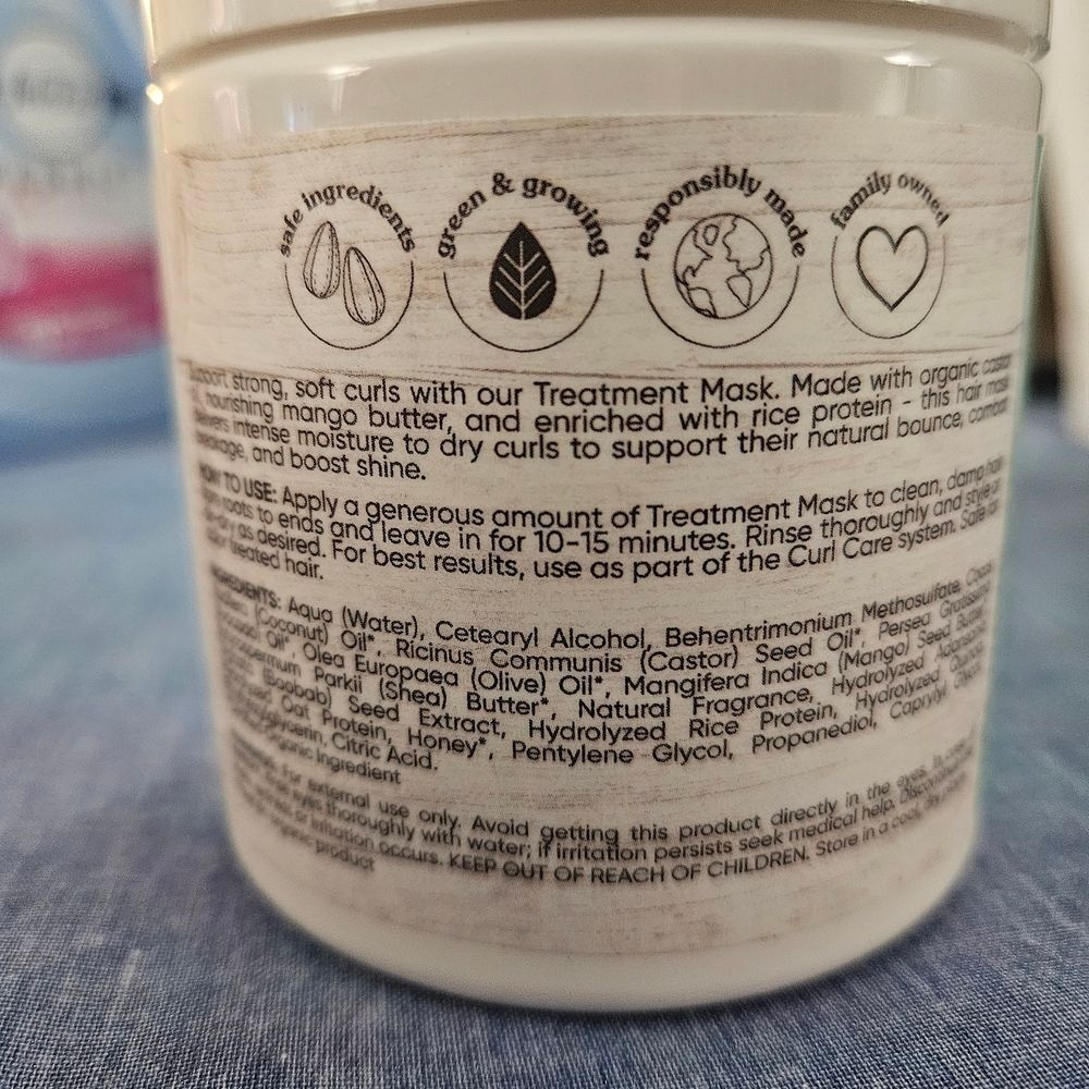Sky Organics Curl Care Treatment Mask 8 oz - Picture 3 of 5